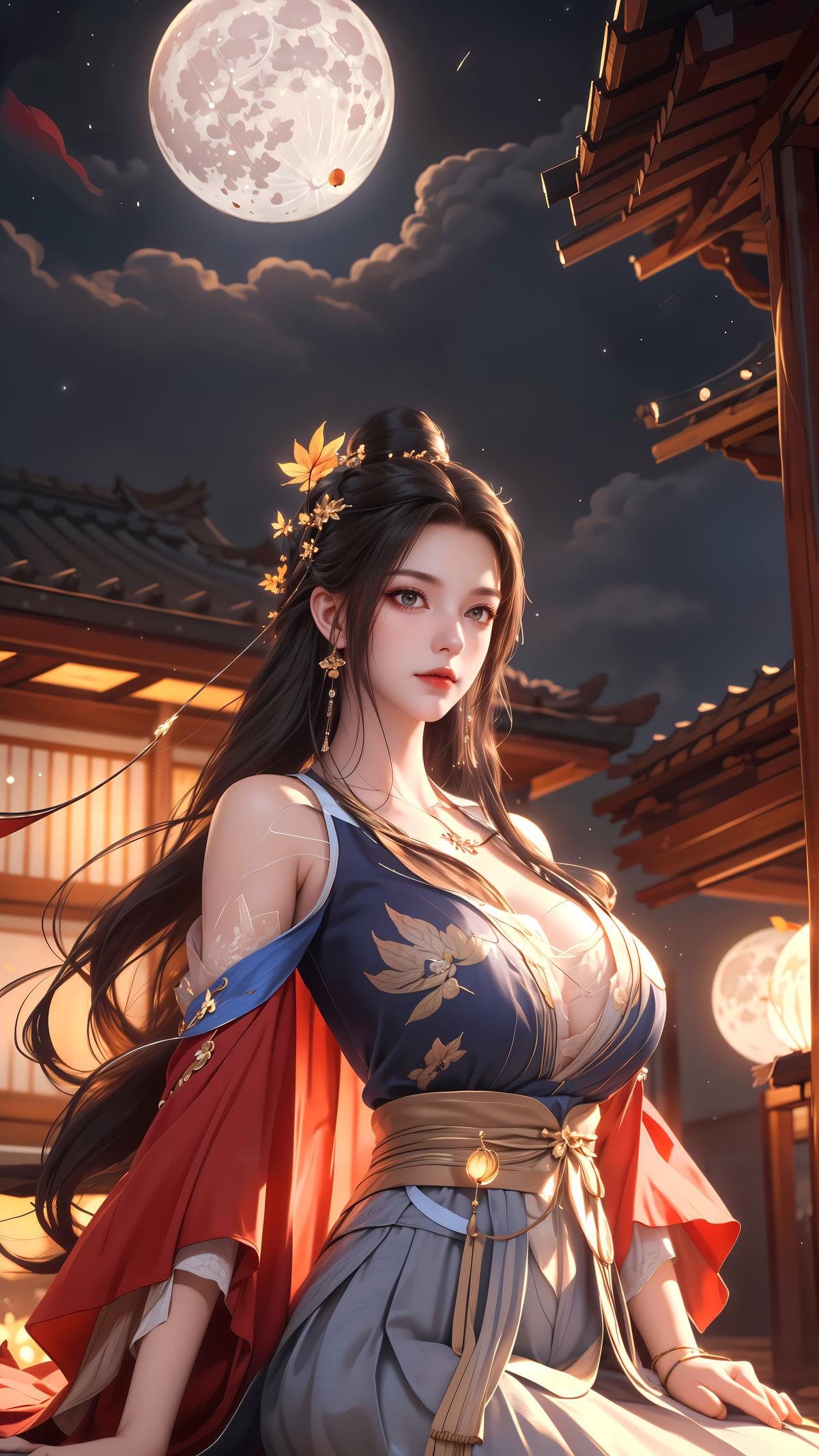 图片[4]-精选AI 绘画 612 李慕婉（清白图包系列）[75P]-草丛看图