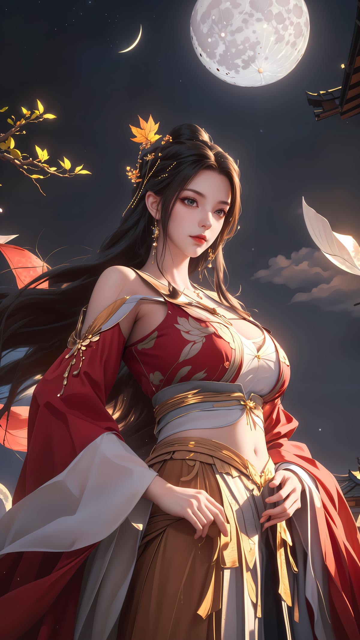 图片[1]-精选AI 绘画 612 李慕婉（清白图包系列）[75P]-草丛看图