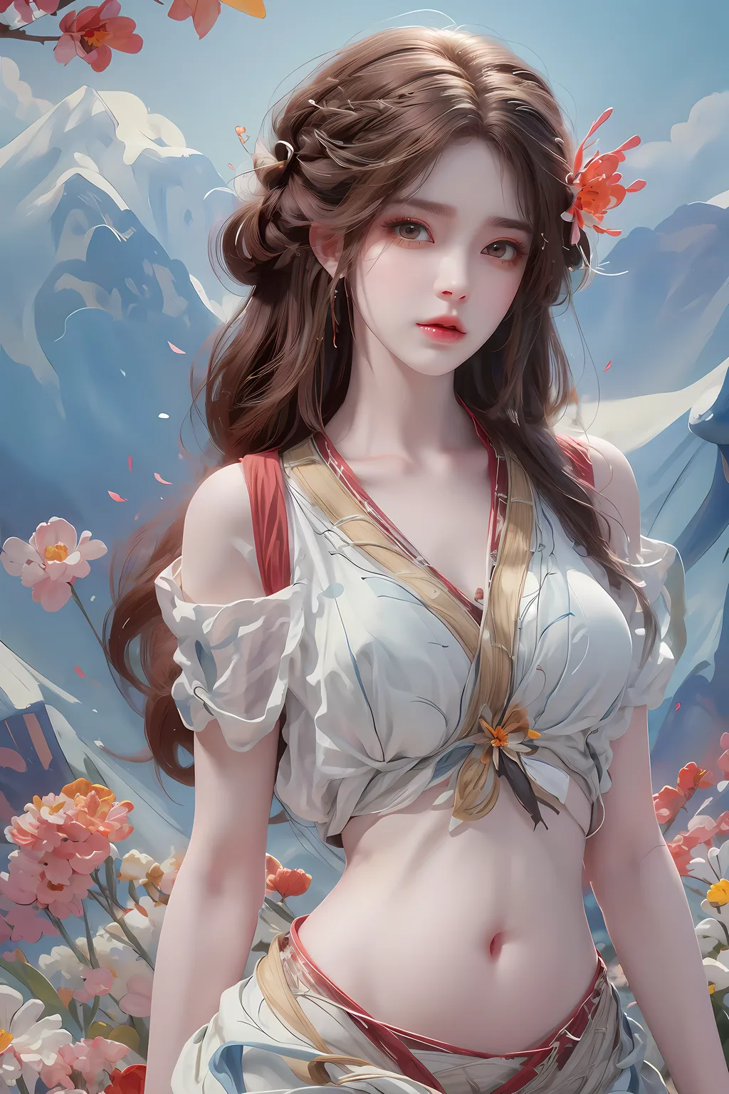 图片[2]-精选AI绘画 901 完美世界-火灵儿[58P]-草丛看图