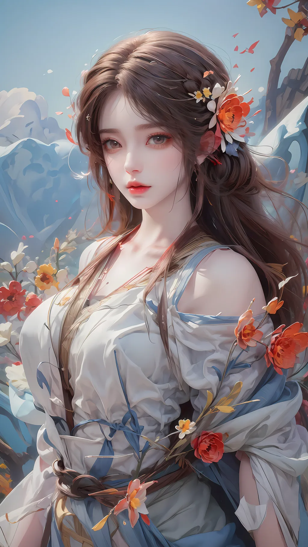 图片[3]-精选AI绘画 901 完美世界-火灵儿[58P]-草丛看图