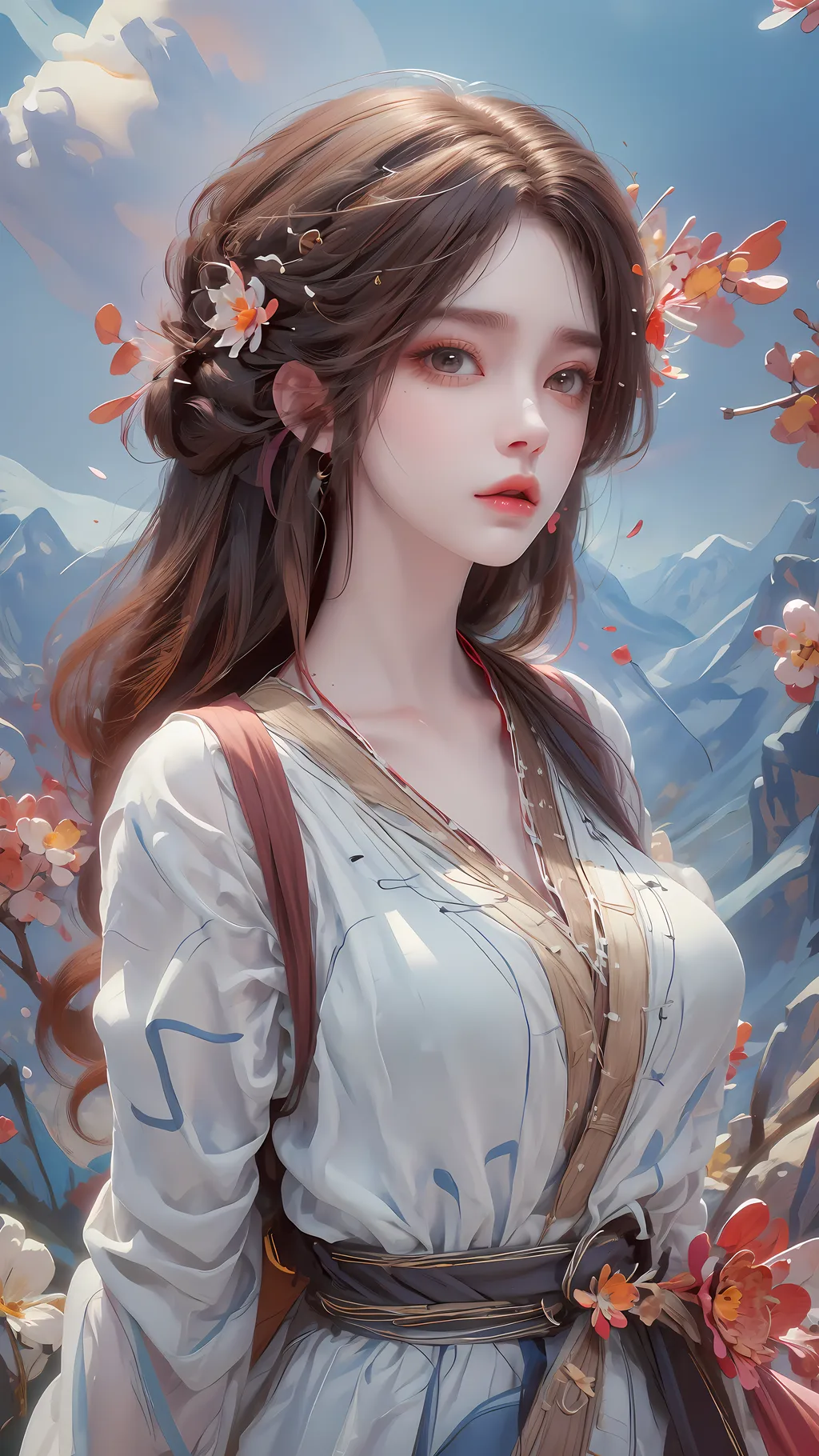 图片[5]-精选AI绘画 901 完美世界-火灵儿[58P]-草丛看图