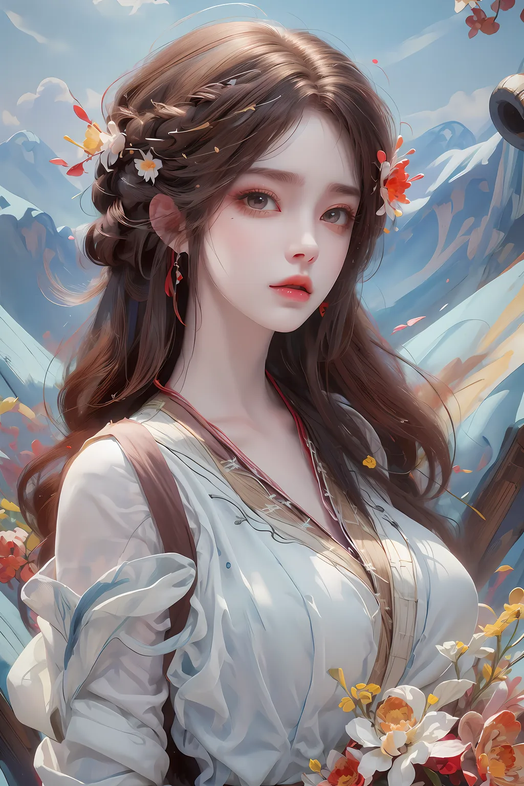 图片[6]-精选AI绘画 901 完美世界-火灵儿[58P]-草丛看图