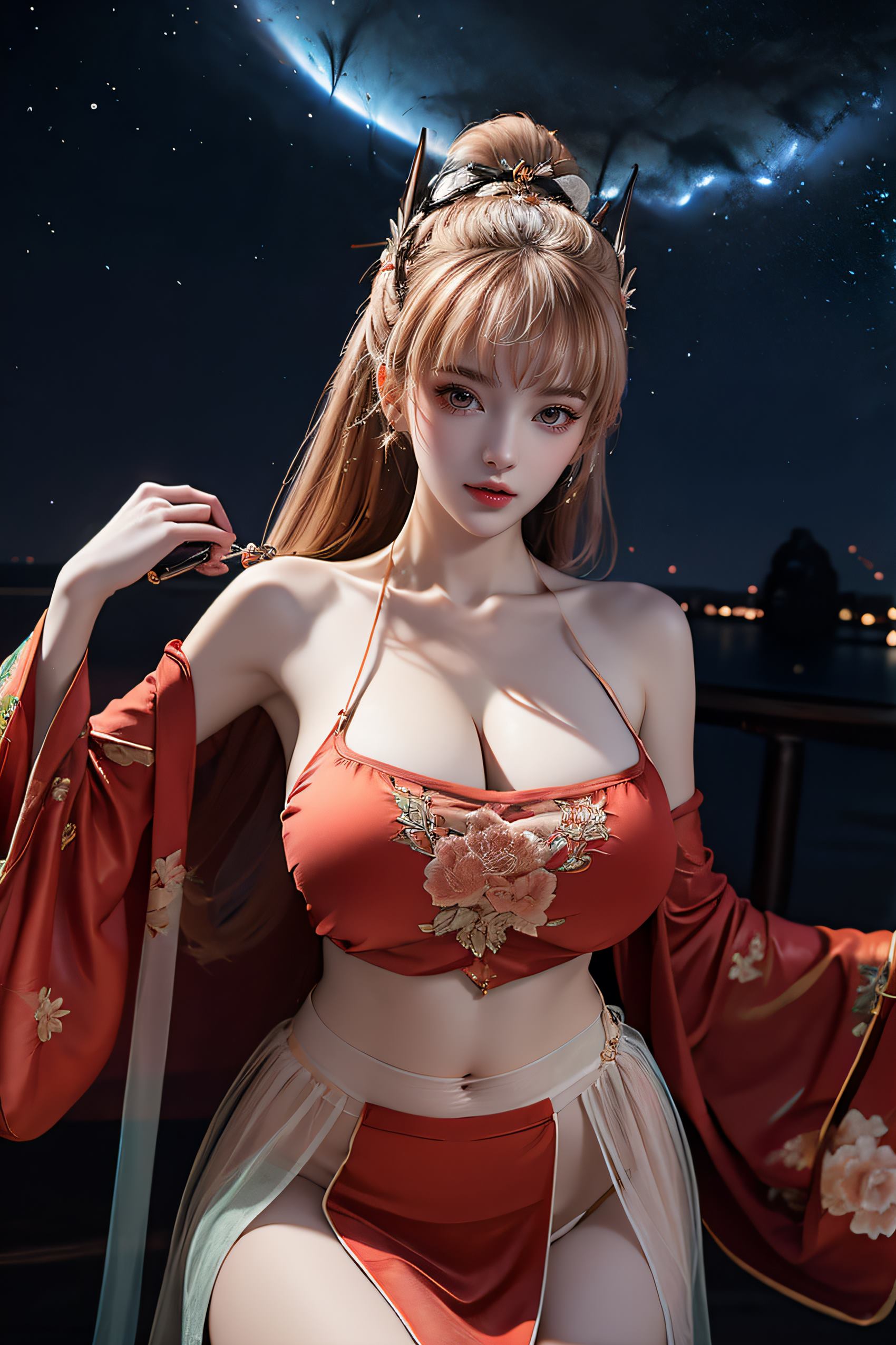 图片[7]-精选AI绘画 222 王者-公孙离肚兜[26P]-草丛看图