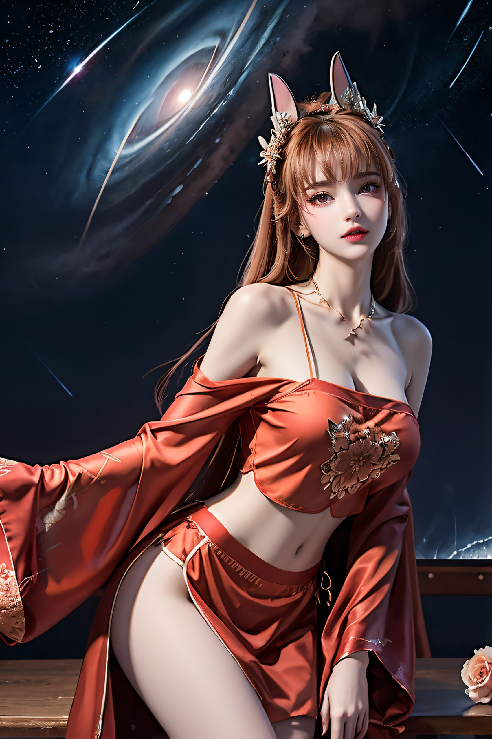 图片[1]-精选AI绘画 222 王者-公孙离肚兜[26P]-草丛看图