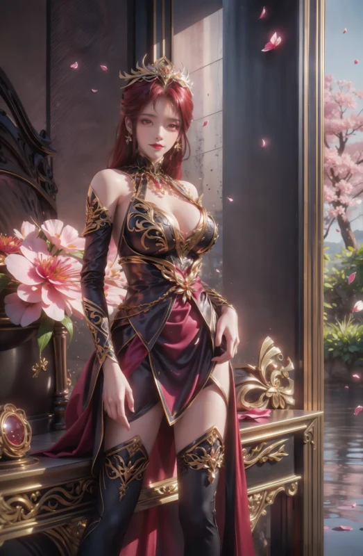 精选AI绘画 450 毒血夫人[21P]-草丛看图