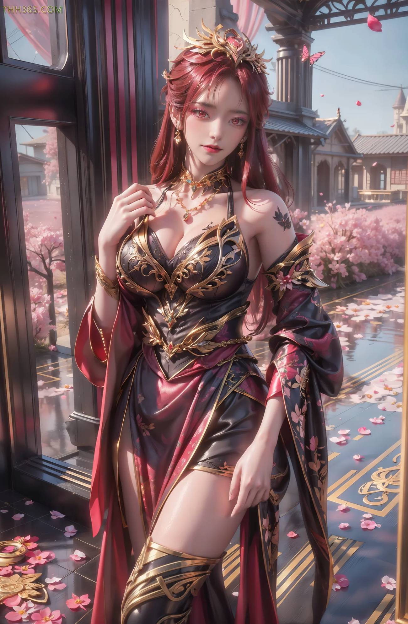 图片[2]-精选AI绘画 450 毒血夫人[21P]-草丛看图