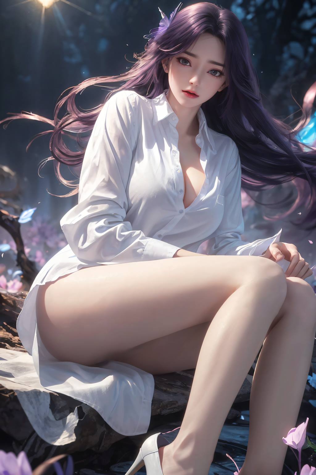 图片[4]-精选AI绘画 739 完美-云曦[109P]-草丛看图