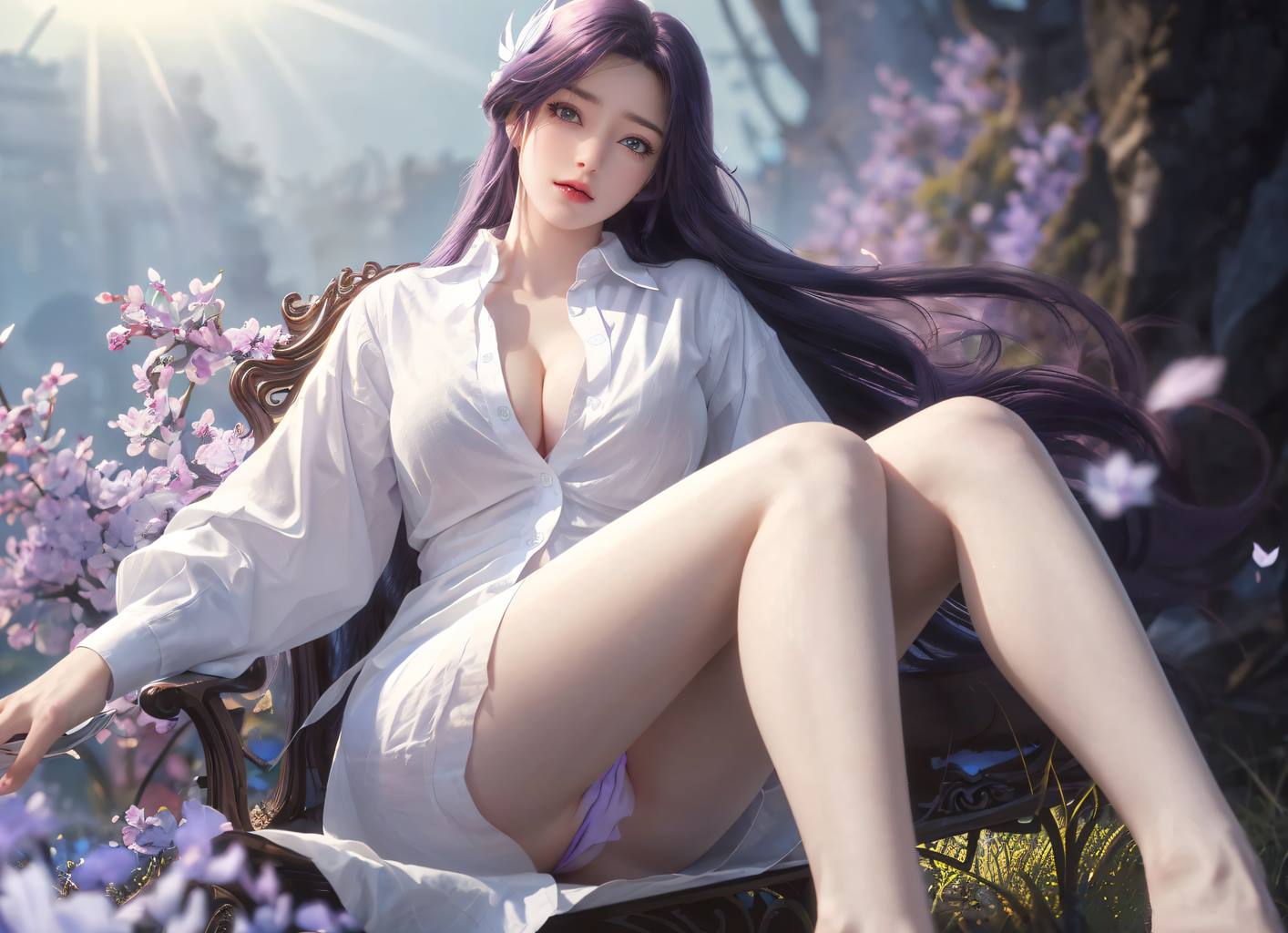 图片[6]-精选AI绘画 739 完美-云曦[109P]-草丛看图