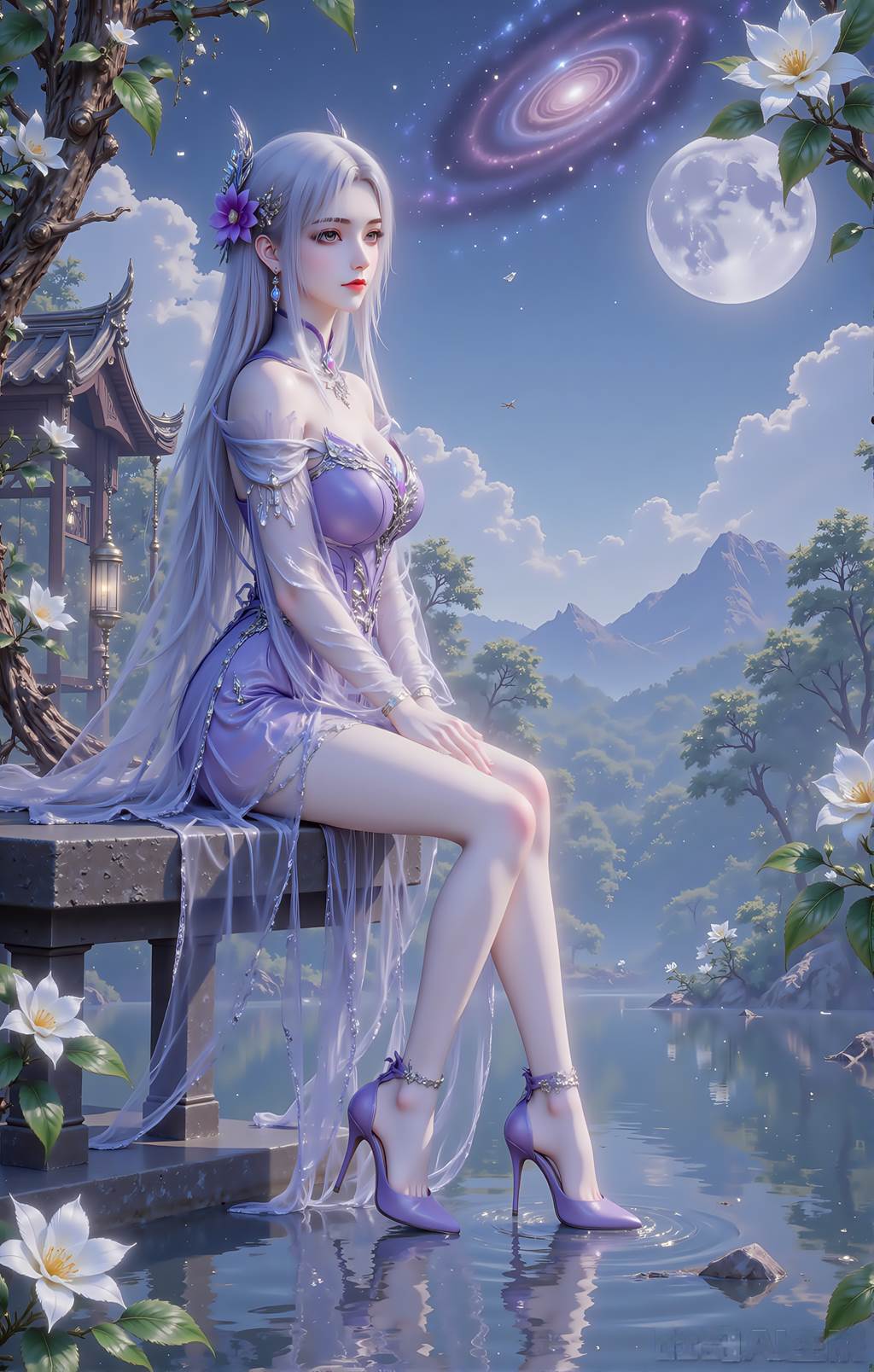 图片[3]-精选AI绘画 755 小医仙[40P]-草丛看图