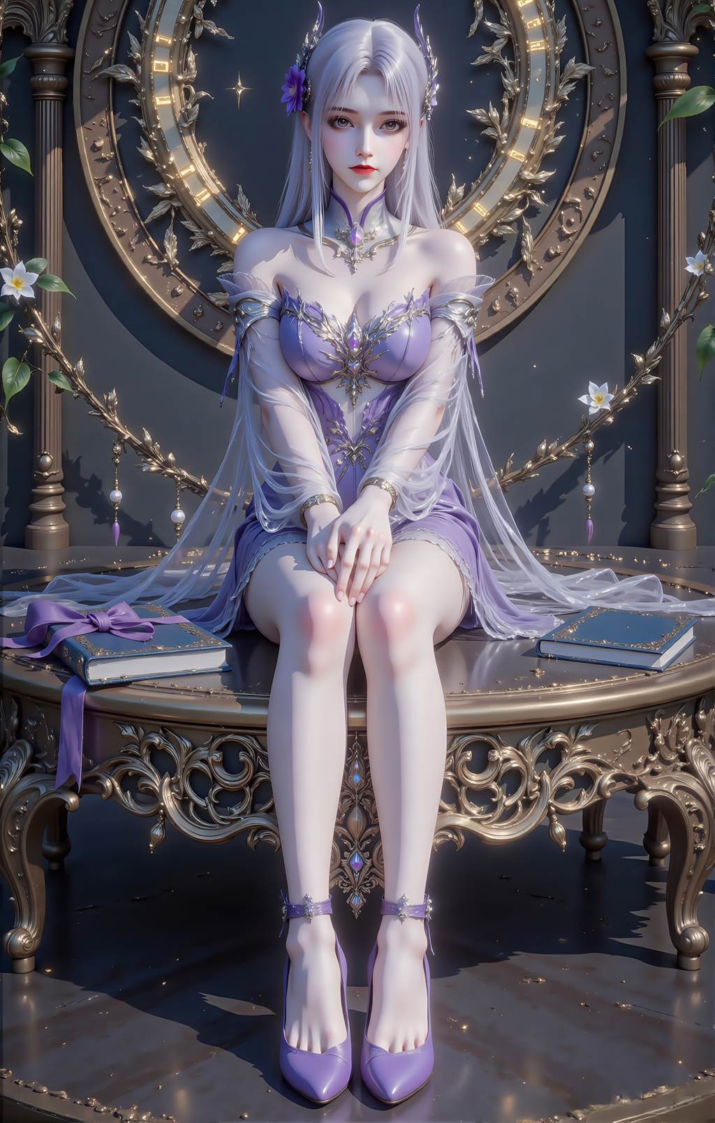 图片[4]-精选AI绘画 755 小医仙[40P]-草丛看图