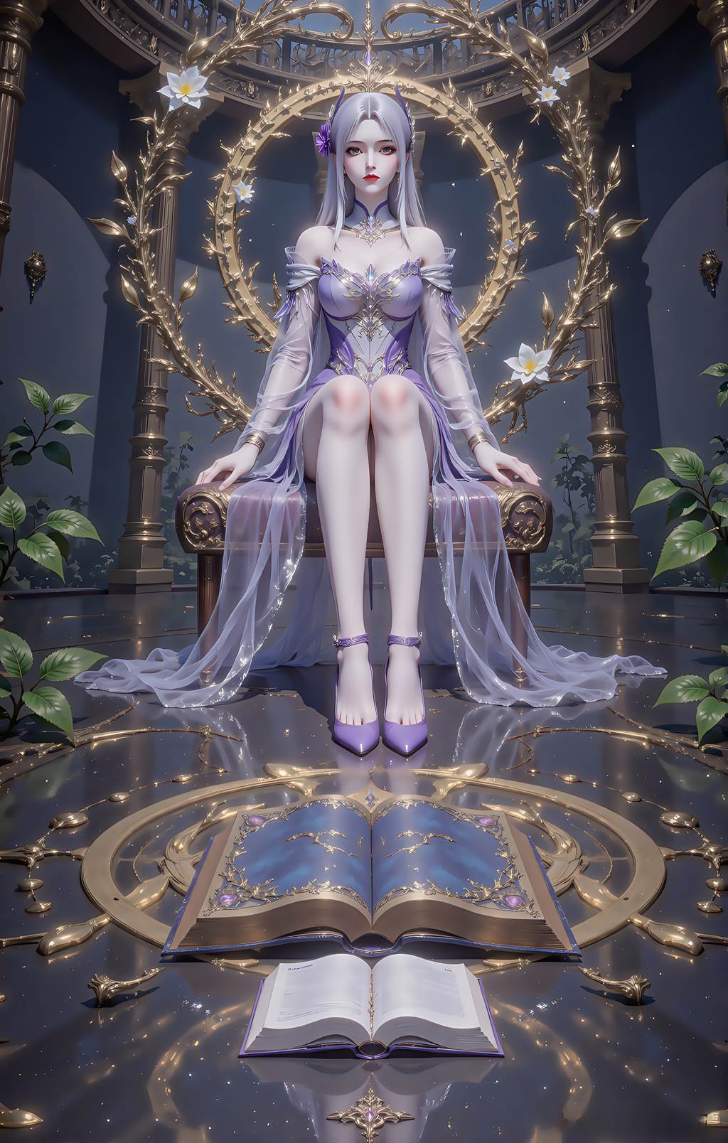 图片[5]-精选AI绘画 755 小医仙[40P]-草丛看图