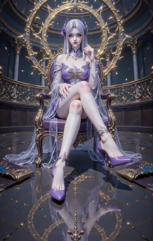 精选AI绘画 755 小医仙[40P]-草丛看图