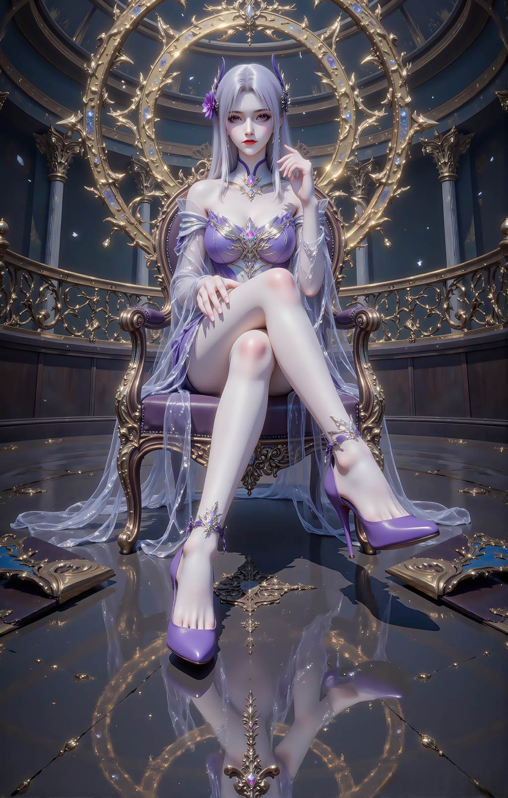 图片[1]-精选AI绘画 755 小医仙[40P]-草丛看图