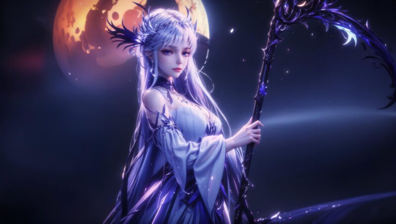 精选AI绘画 437 圣采儿[20P]-草丛看图