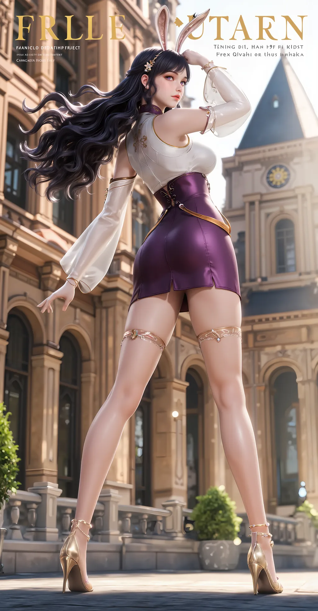 图片[3]-精选AI绘画 880 江楠楠-定制写真[9P]-草丛看图