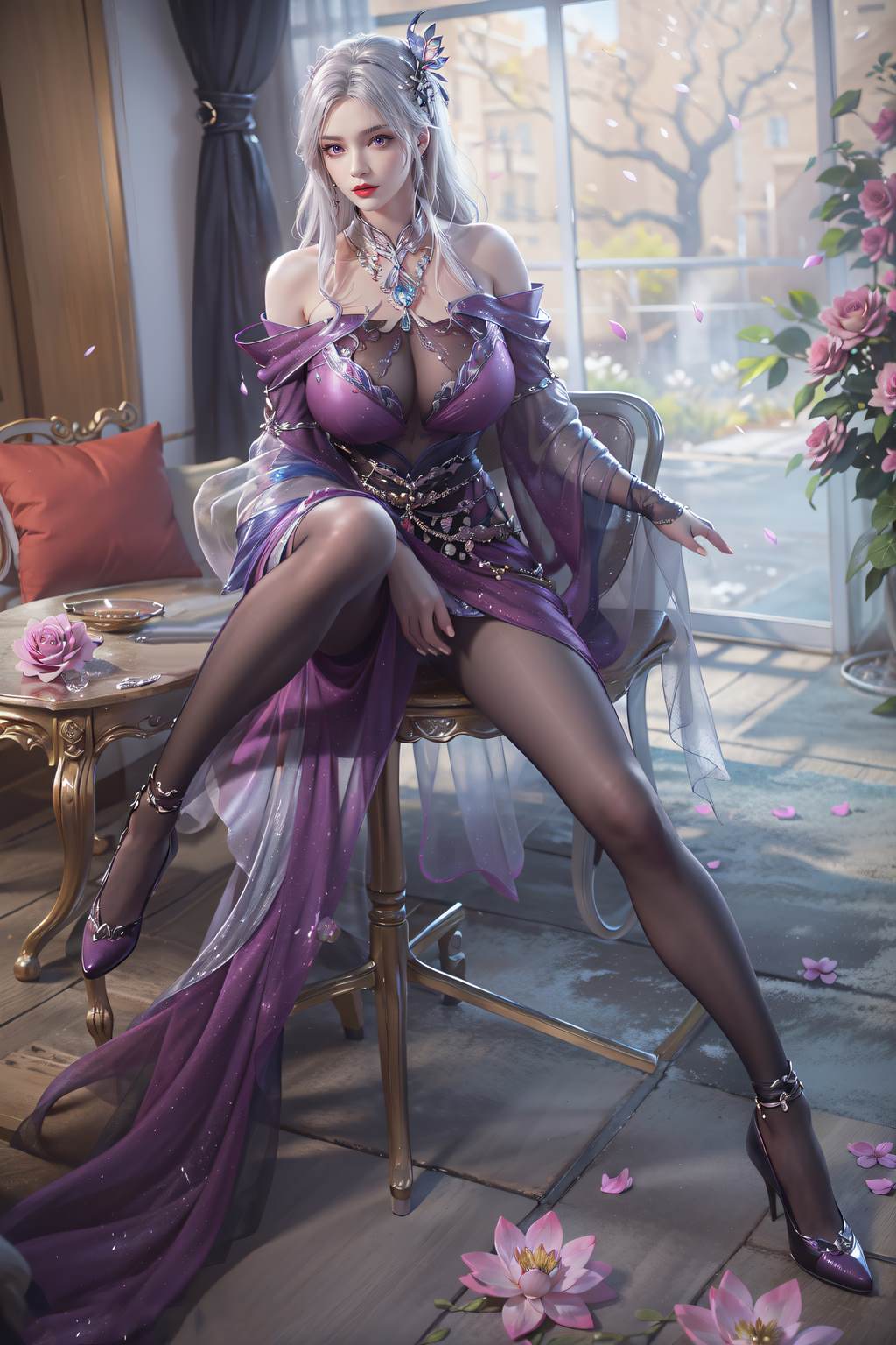 图片[2]-精选AI绘画 825 斗破-小医仙[34P]-草丛看图