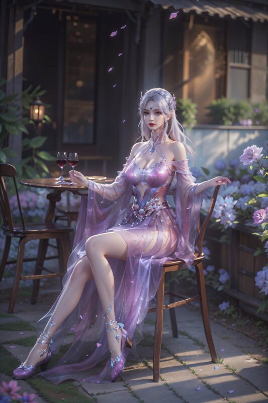 精选AI绘画 825 斗破-小医仙[34P]-草丛看图