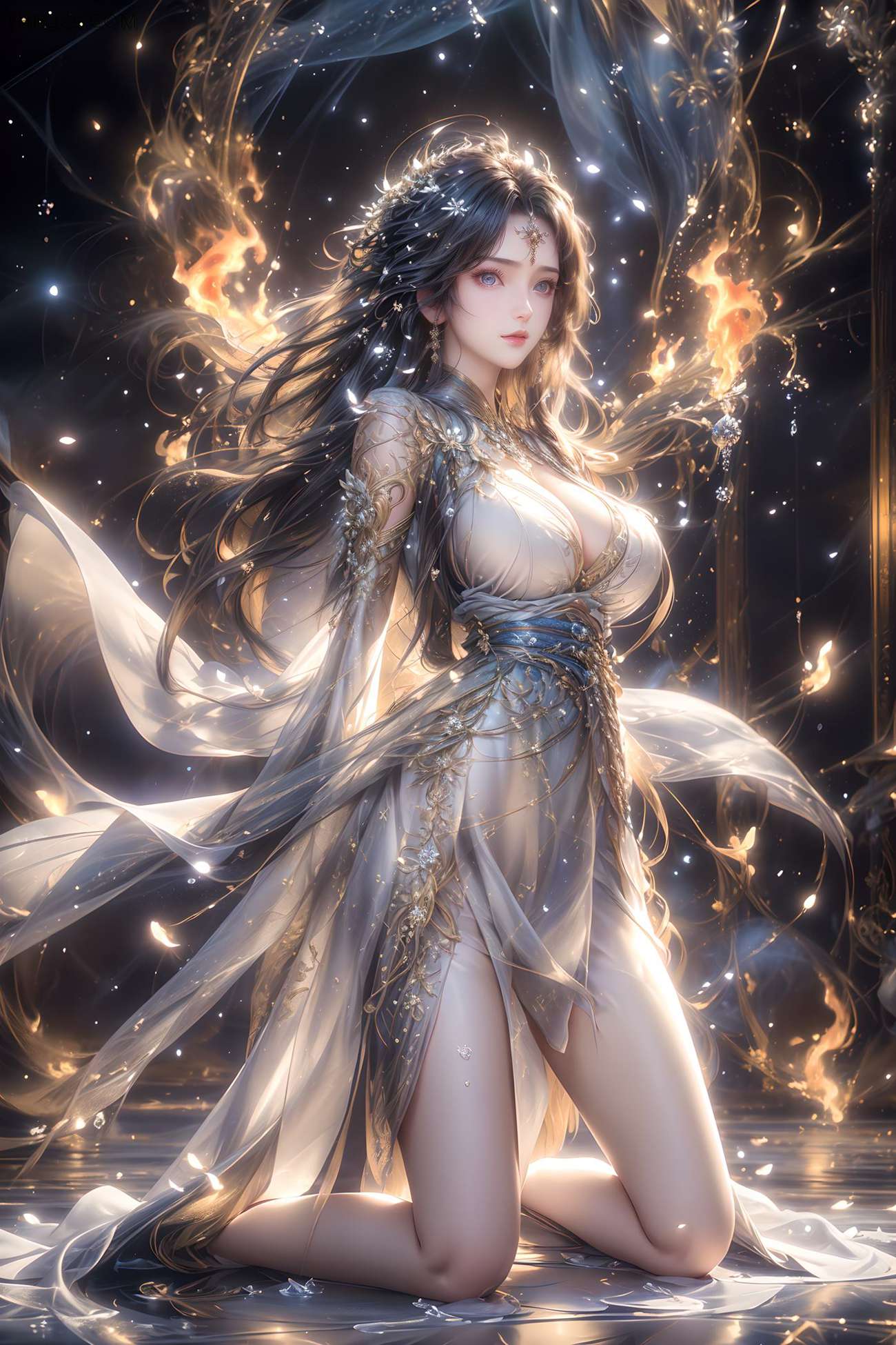 图片[3]-精选AI绘画 492 周紫虹[82P]-草丛看图