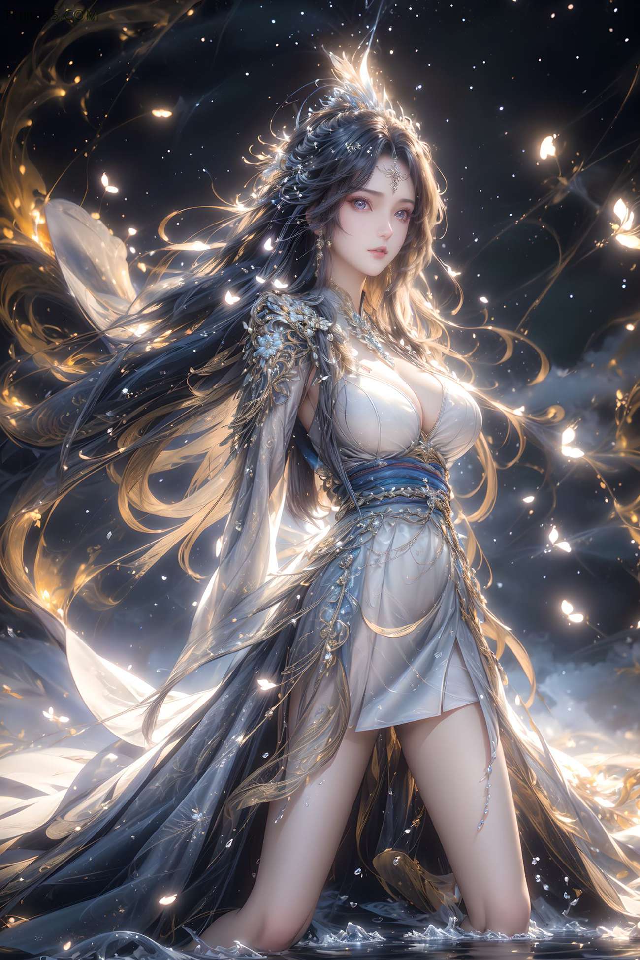 图片[4]-精选AI绘画 492 周紫虹[82P]-草丛看图