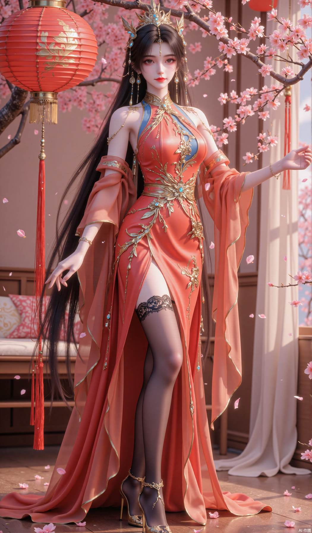 图片[2]-精选AI绘画 729 凰女 [50P]-草丛看图