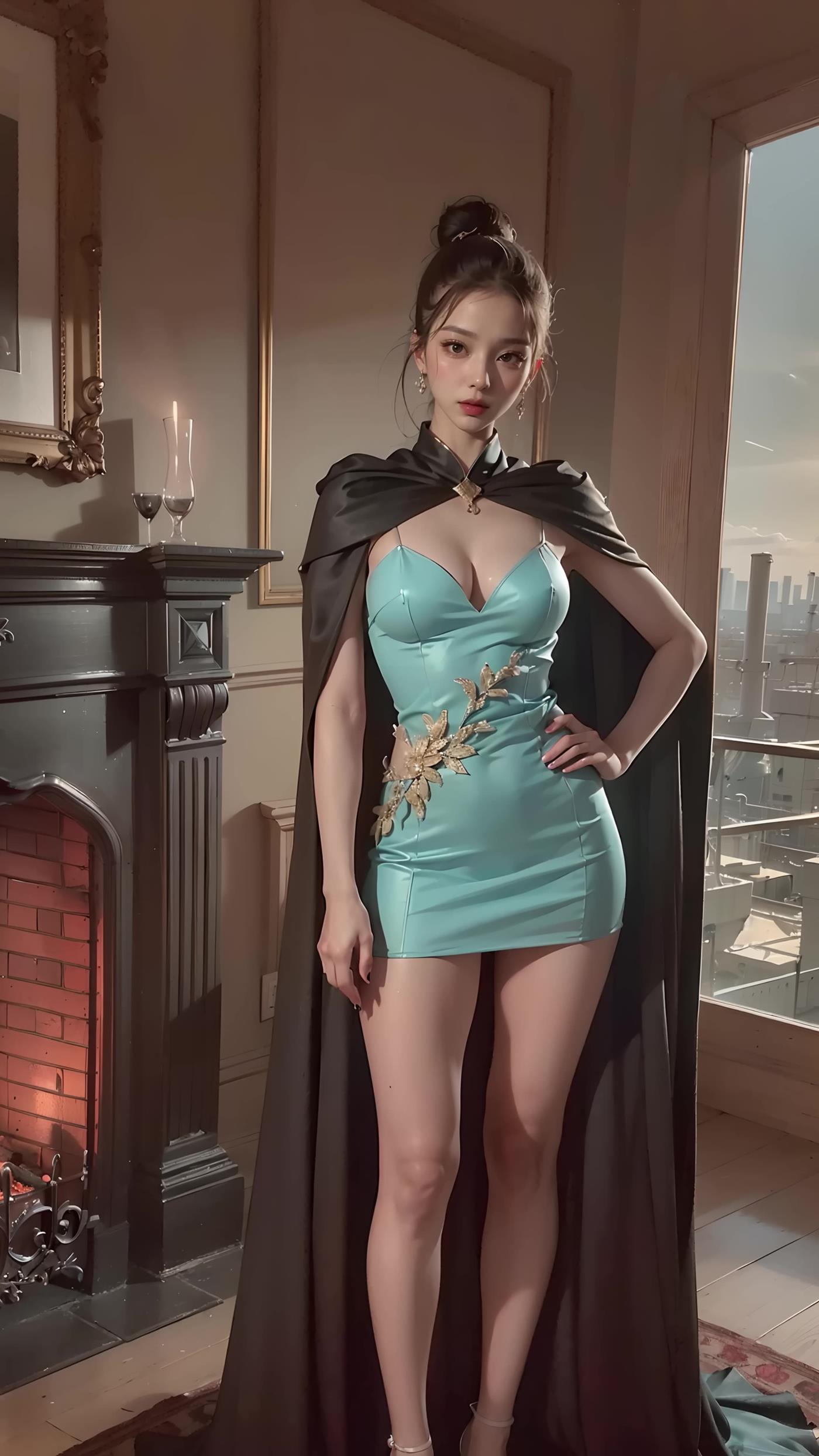 图片[1]-AI绘画 003 art)dress15 [50P]-草丛看图