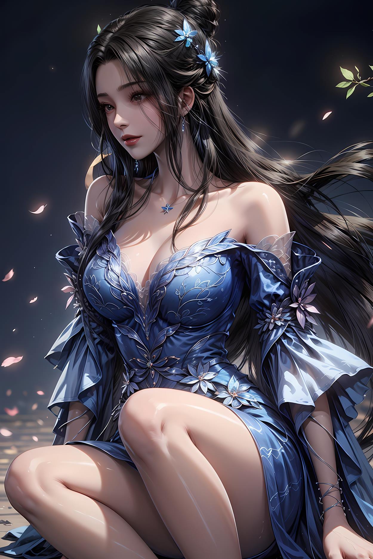 图片[2]-精选AI绘画 584 李慕婉（莲花仙子）[75P]-草丛看图