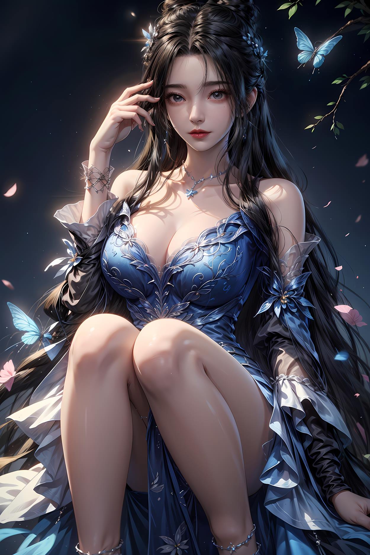 图片[4]-精选AI绘画 584 李慕婉（莲花仙子）[75P]-草丛看图