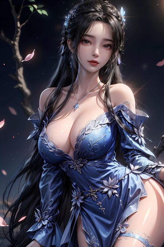 精选AI绘画 584 李慕婉（莲花仙子）[75P]-草丛看图