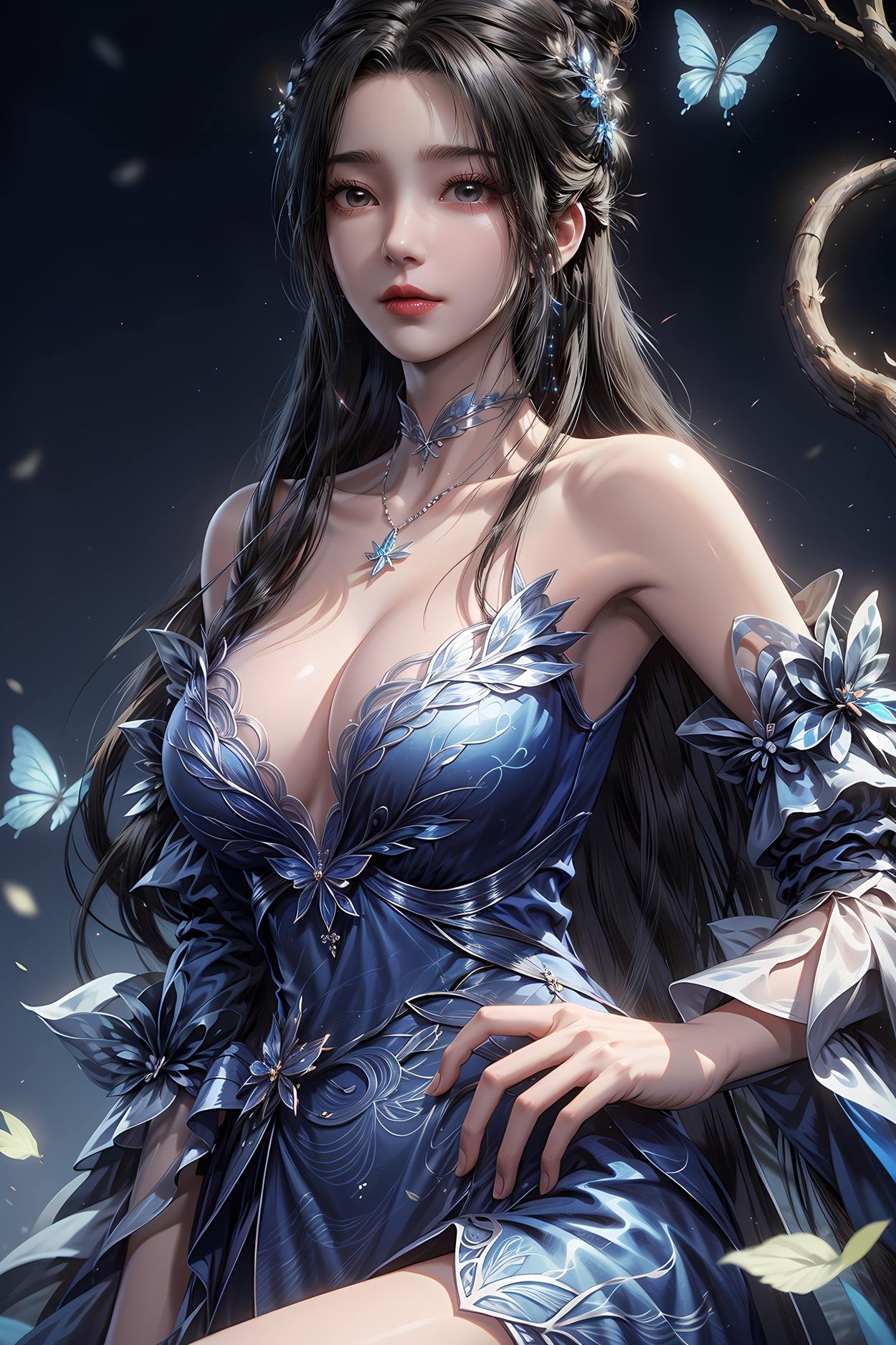 图片[7]-精选AI绘画 584 李慕婉（莲花仙子）[75P]-草丛看图