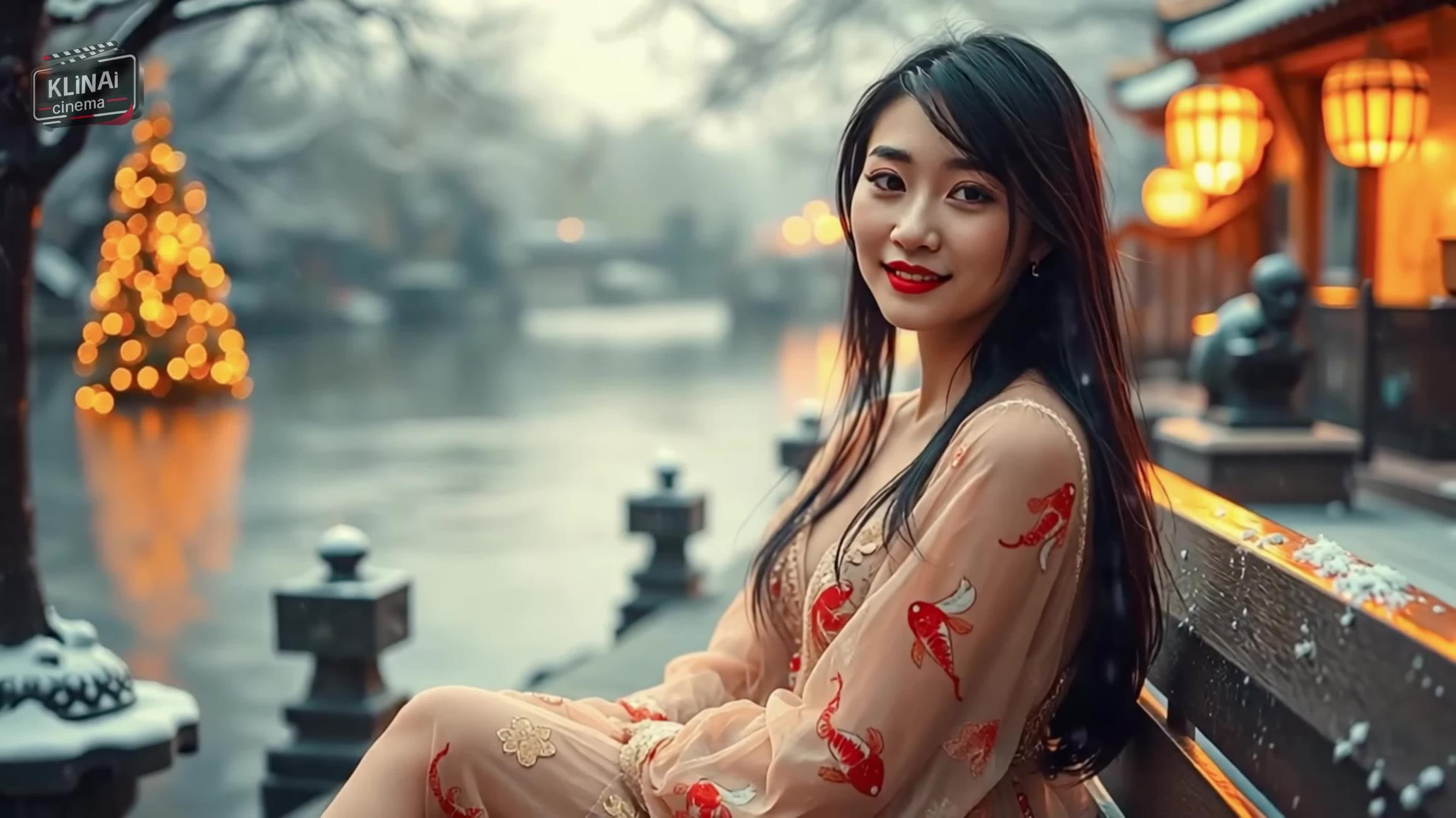 图片[2]-精选AI绘画 429 Retro Futurist New Year Glamour_ Chinese Women Celebrate New Year 2025 _ 4K AI Music Video[20P]-草丛看图