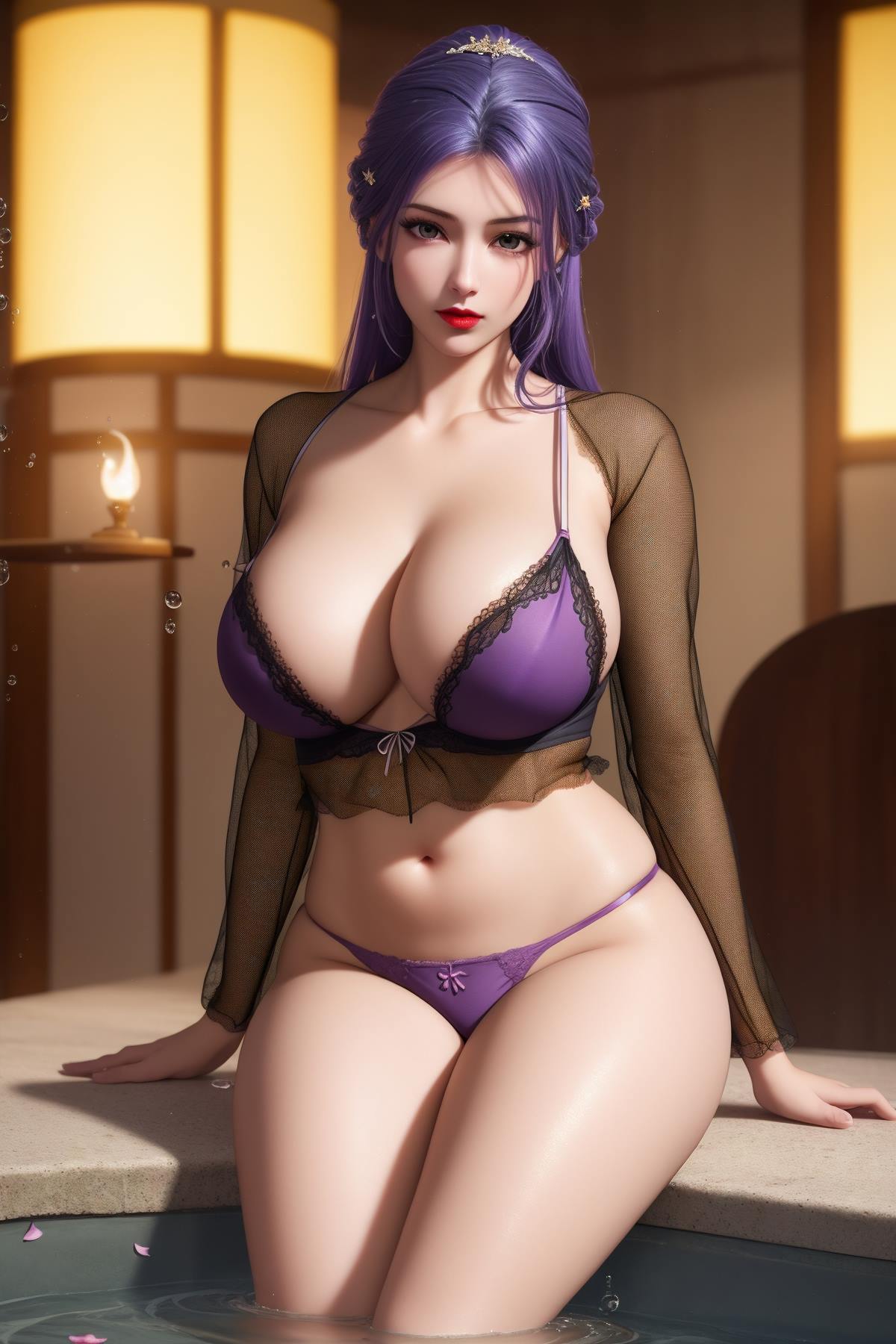 图片[1]-精选AI绘画 660 我是大神仙-周紫雨[50P]-草丛看图