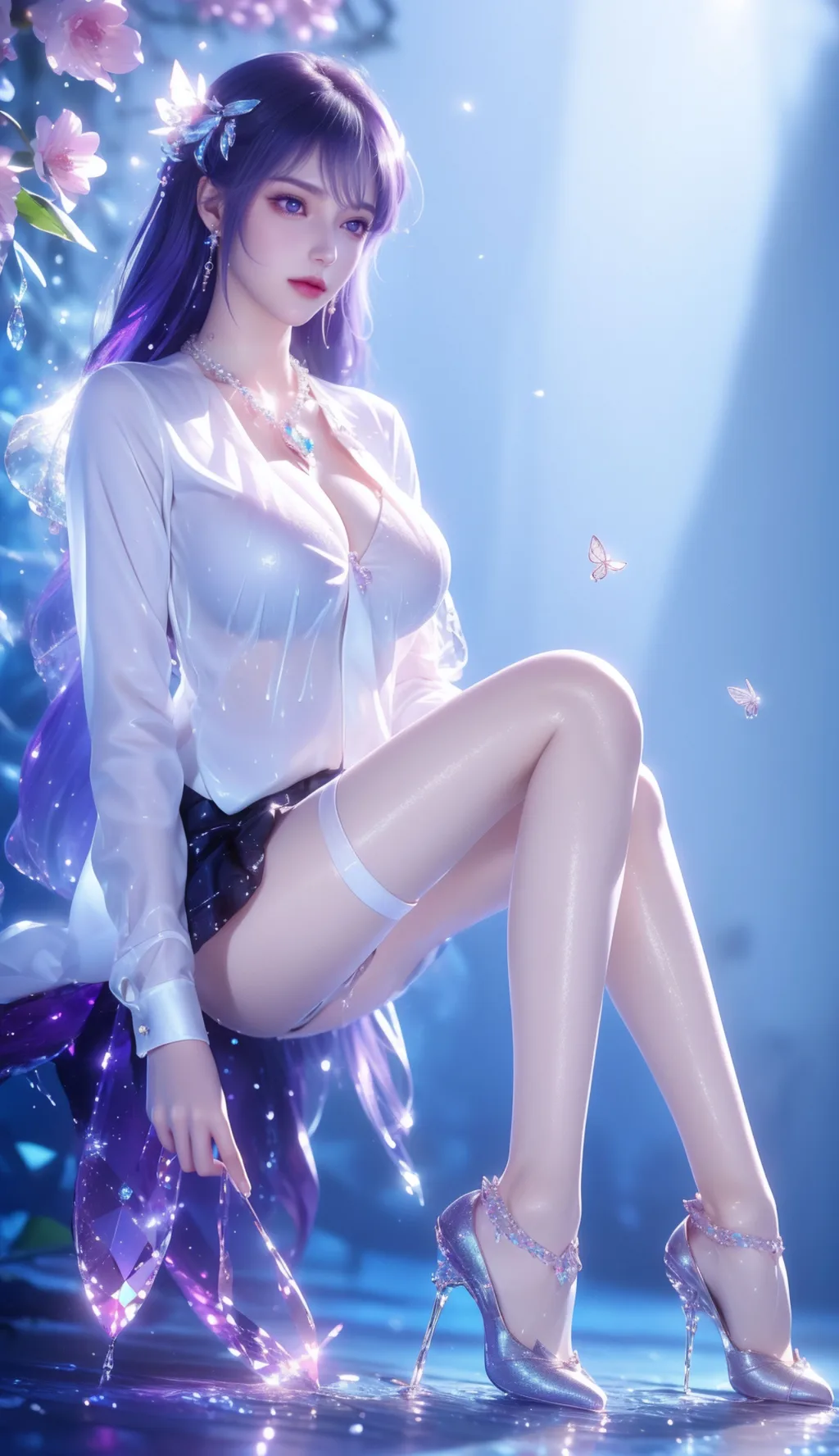 图片[3]-精选AI绘画 896 神印王座-圣采儿[28P]-草丛看图