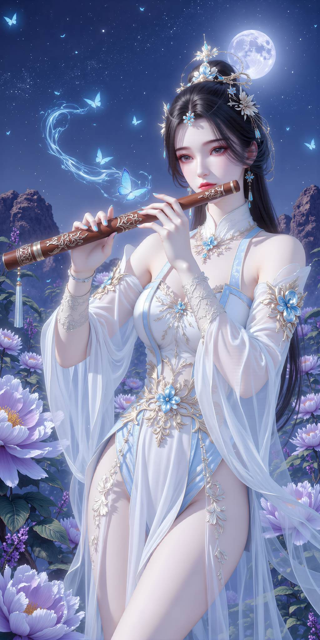 图片[2]-精选AI绘画 809 仙逆-李慕婉[20P]-草丛看图