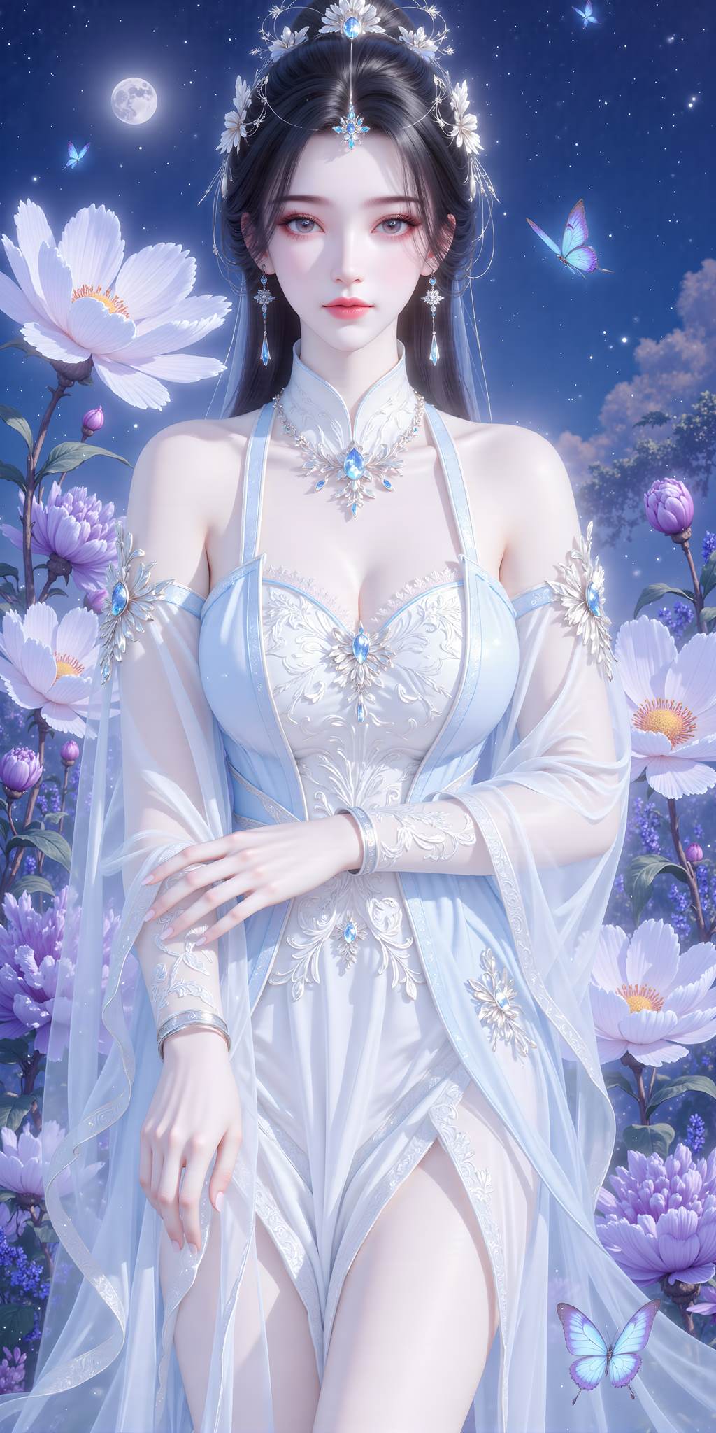 图片[3]-精选AI绘画 809 仙逆-李慕婉[20P]-草丛看图