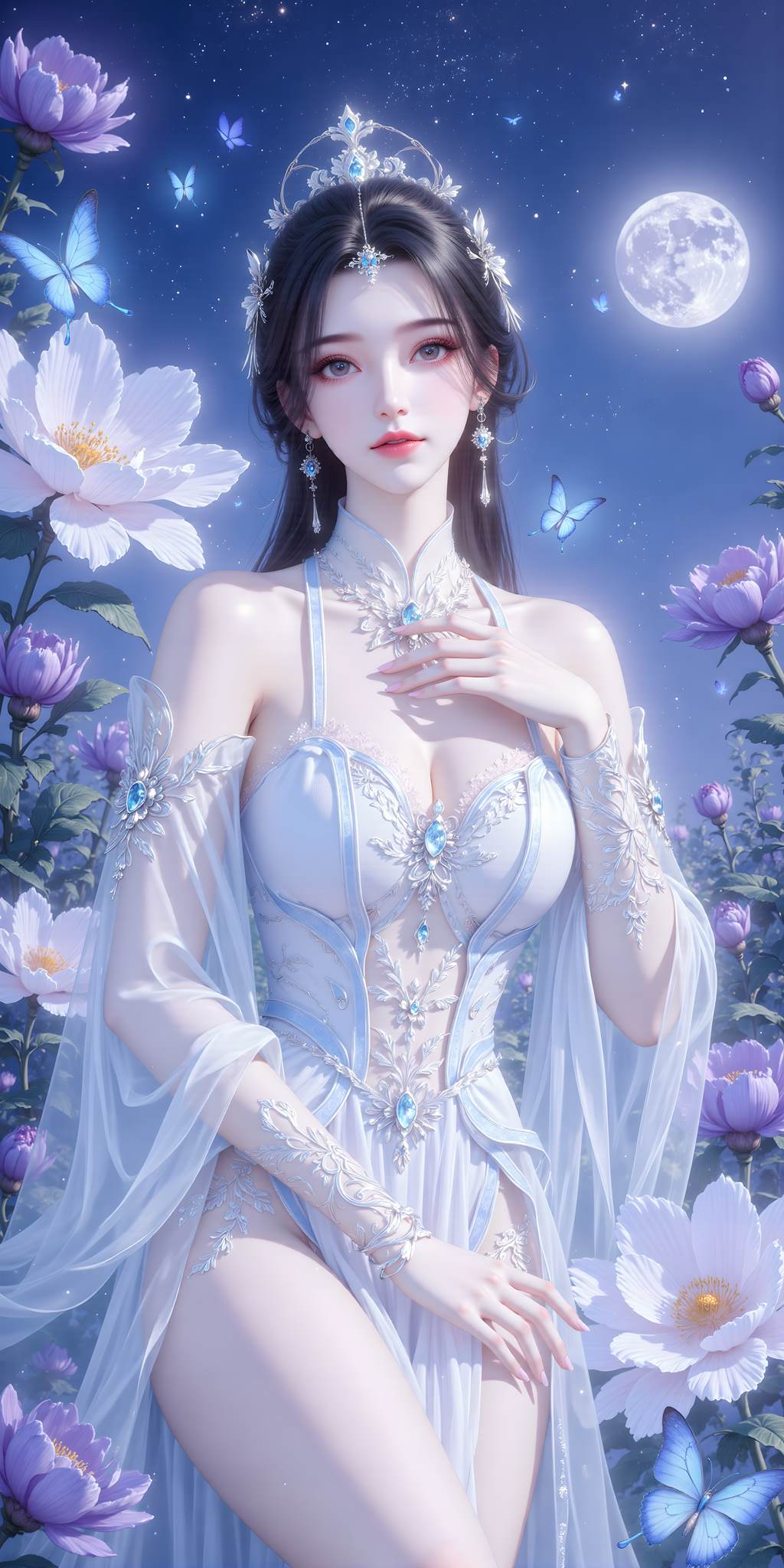 图片[1]-精选AI绘画 809 仙逆-李慕婉[20P]-草丛看图