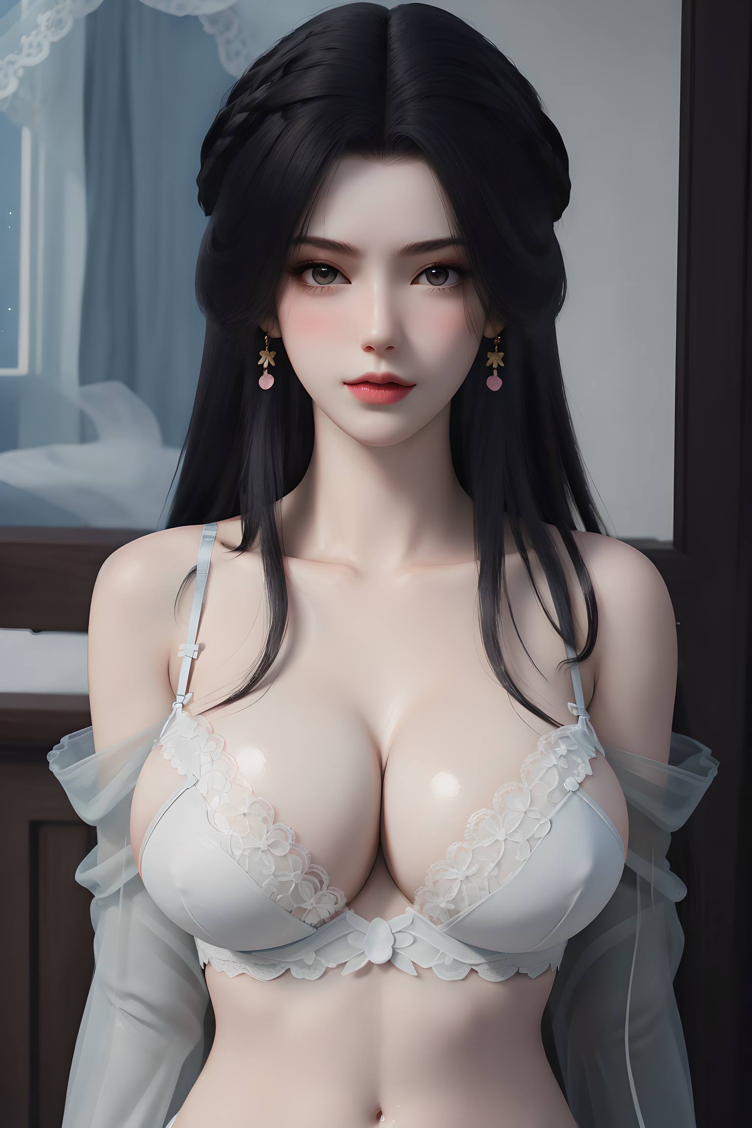 图片[3]-精选AI绘画 170 星辰变 姜立 唯美内一[19P]-草丛看图