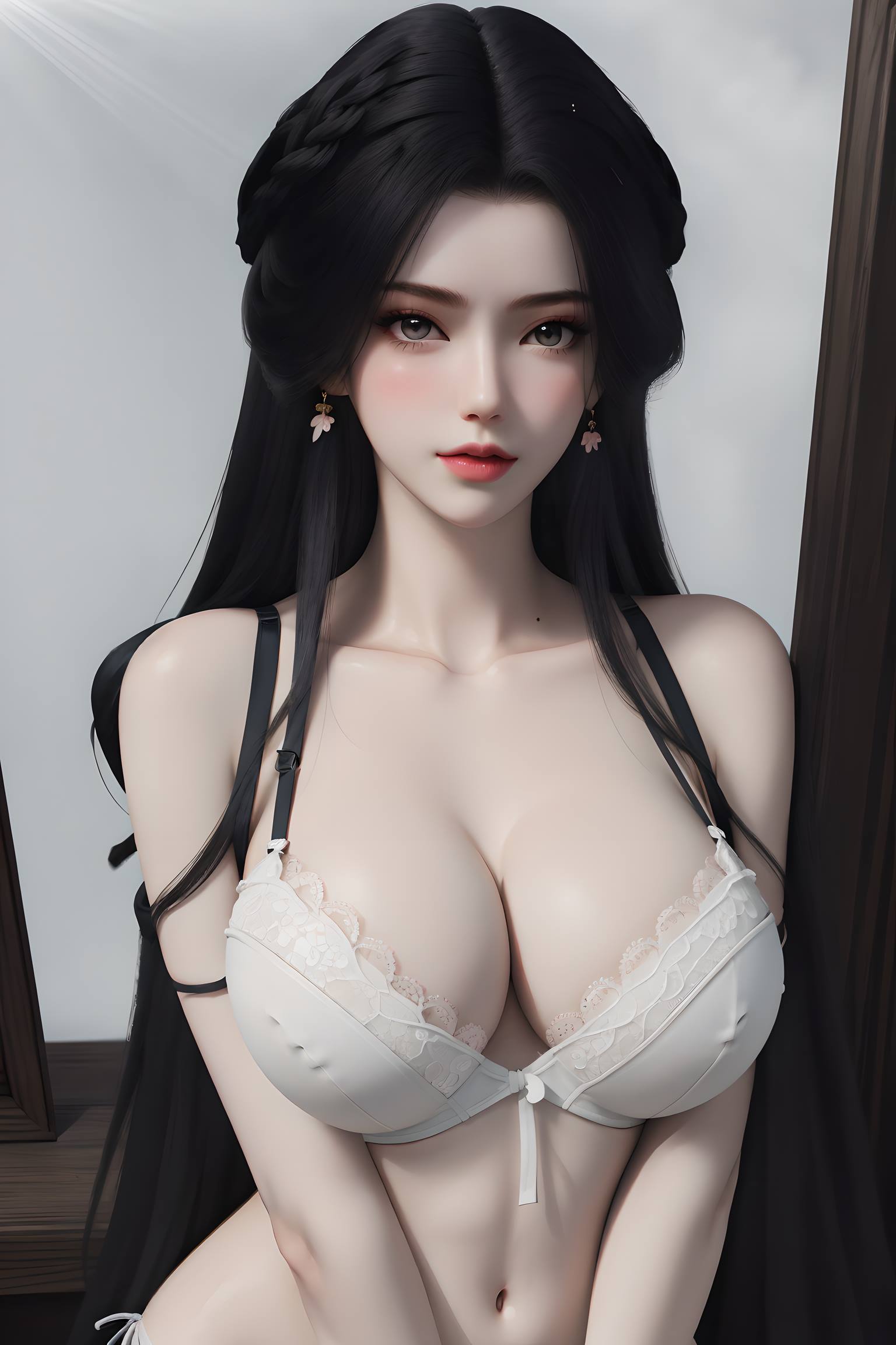 图片[5]-精选AI绘画 170 星辰变 姜立 唯美内一[19P]-草丛看图