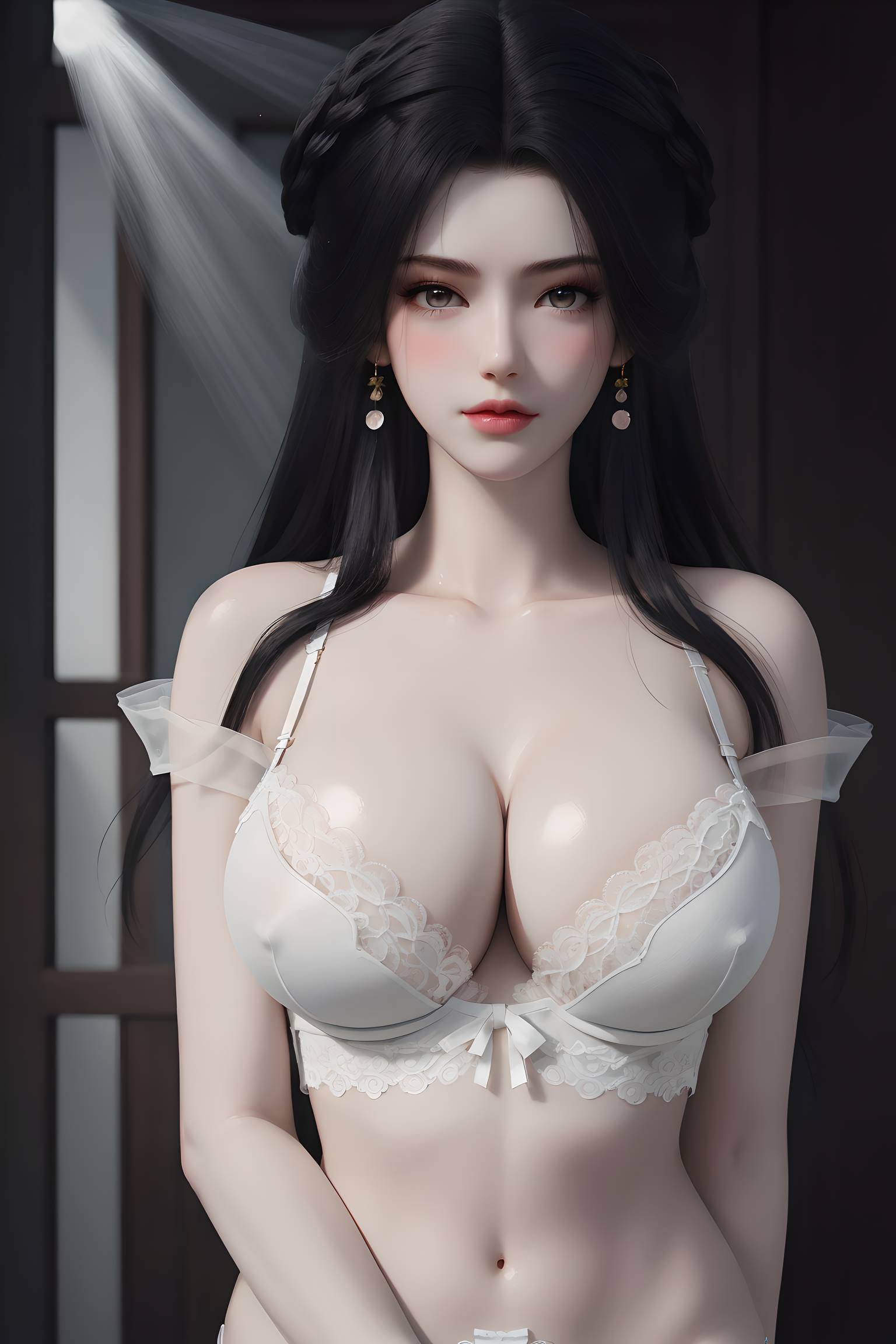 图片[1]-精选AI绘画 170 星辰变 姜立 唯美内一[19P]-草丛看图