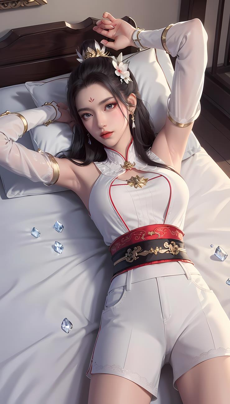 图片[2]-精选AI绘画 681 暗河传-白鹤淮[50P]-草丛看图