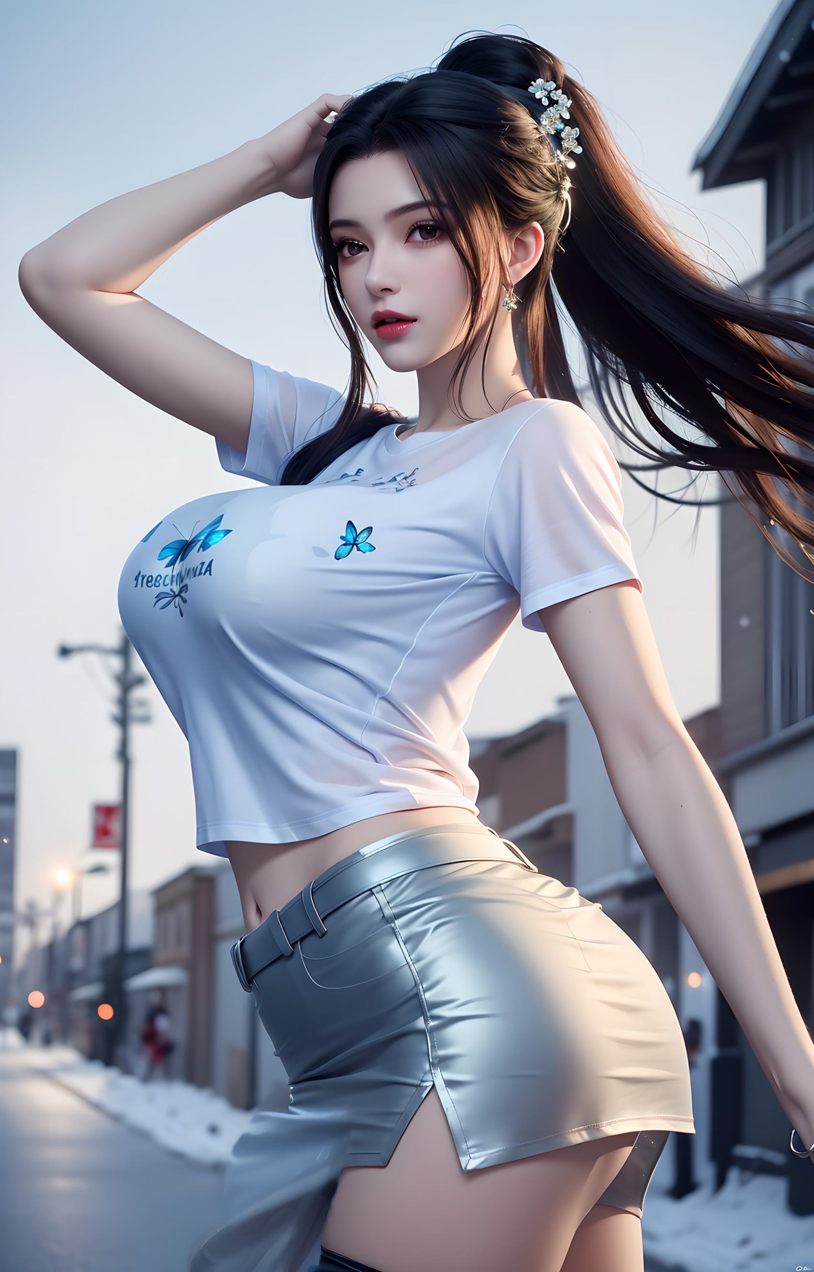 图片[4]-精选AI绘画 250 李慕婉[47P]-草丛看图