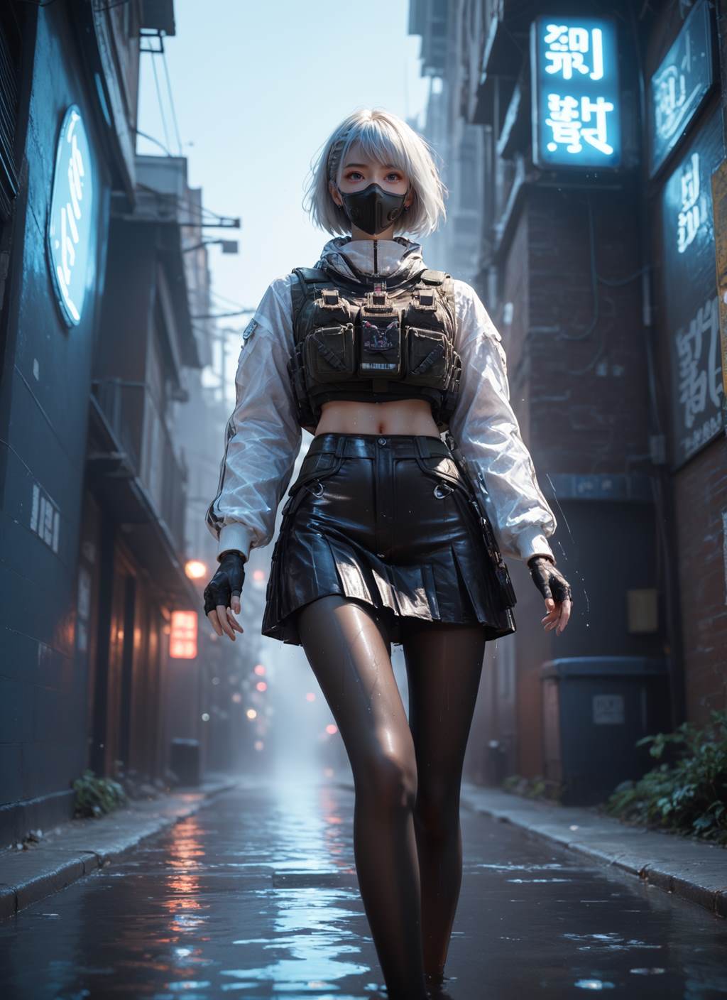 图片[4]-精选AI绘画 800 三角洲-麦晓雯[15P]-草丛看图