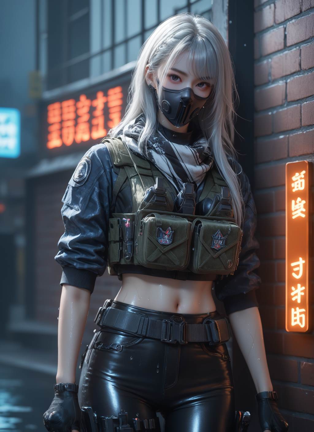 图片[6]-精选AI绘画 800 三角洲-麦晓雯[15P]-草丛看图