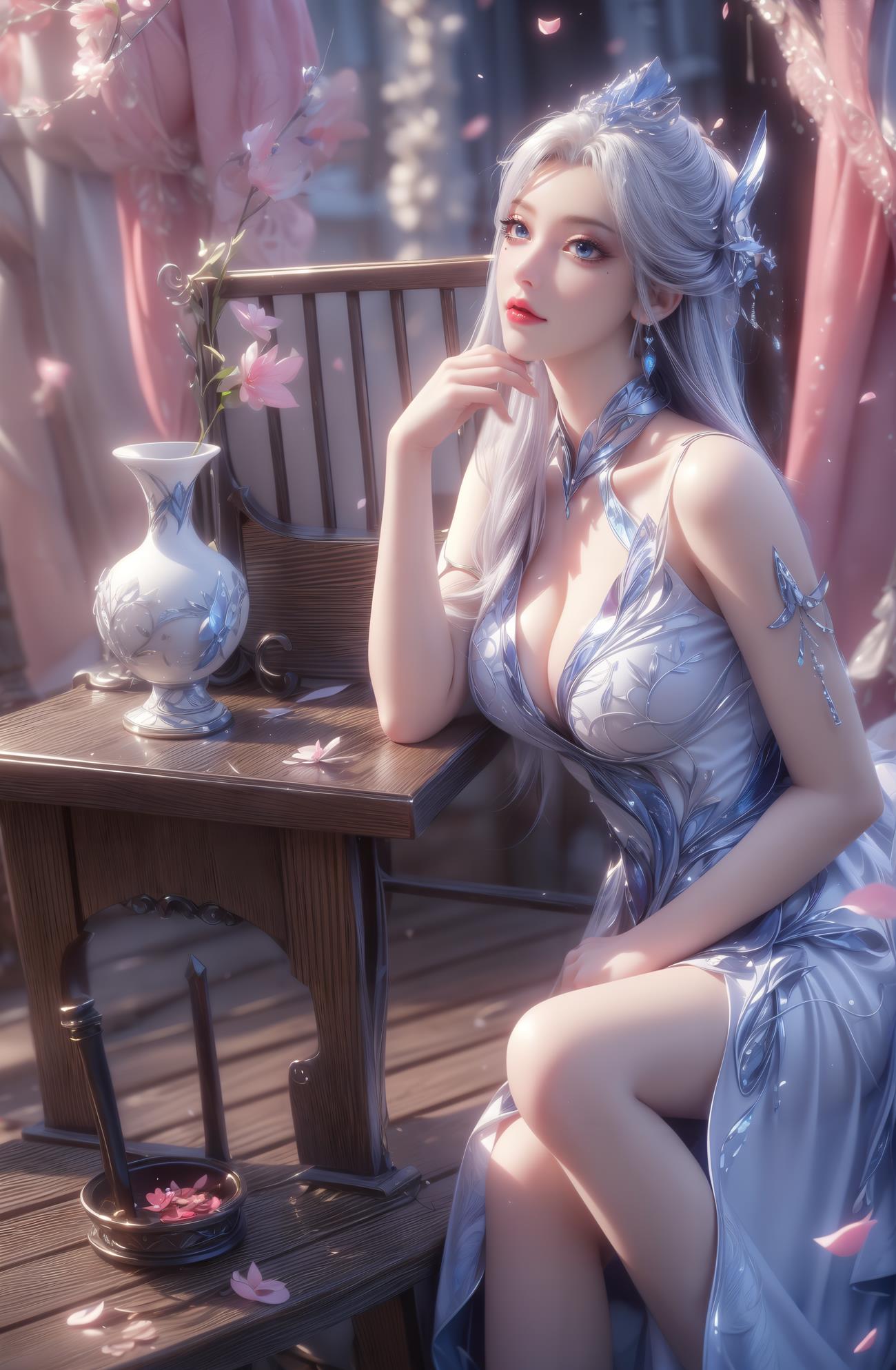 图片[4]-精选AI绘画 435 宁雨蝶[25P]-草丛看图