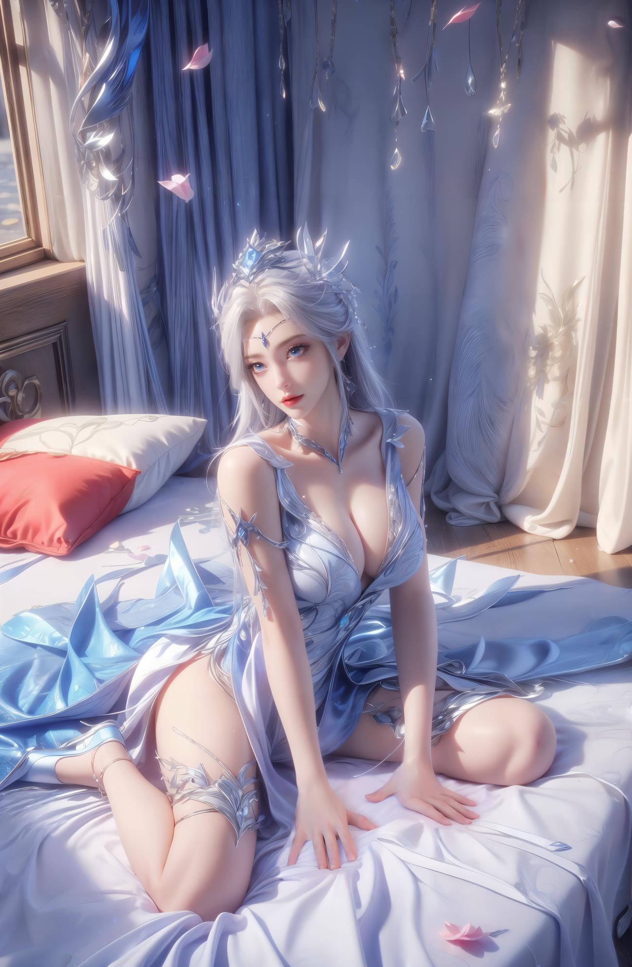 图片[5]-精选AI绘画 435 宁雨蝶[25P]-草丛看图