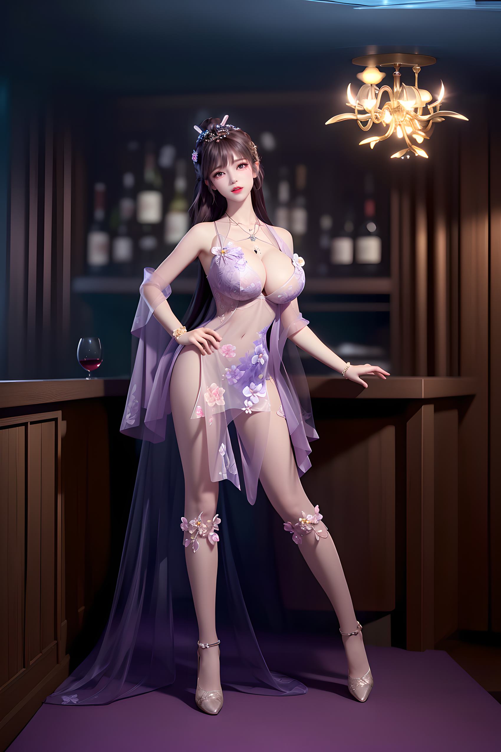 图片[1]-精选AI绘画 325 小舞[102P]-草丛看图