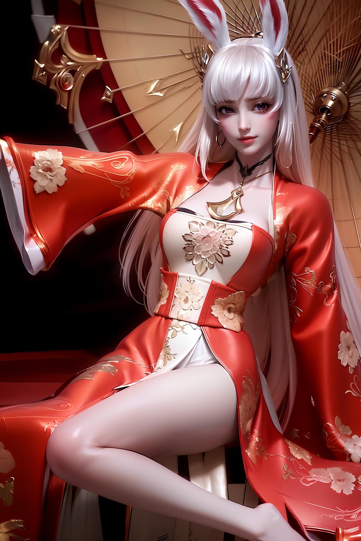 图片[2]-精选AI绘画 615 公孙离[21P]-草丛看图