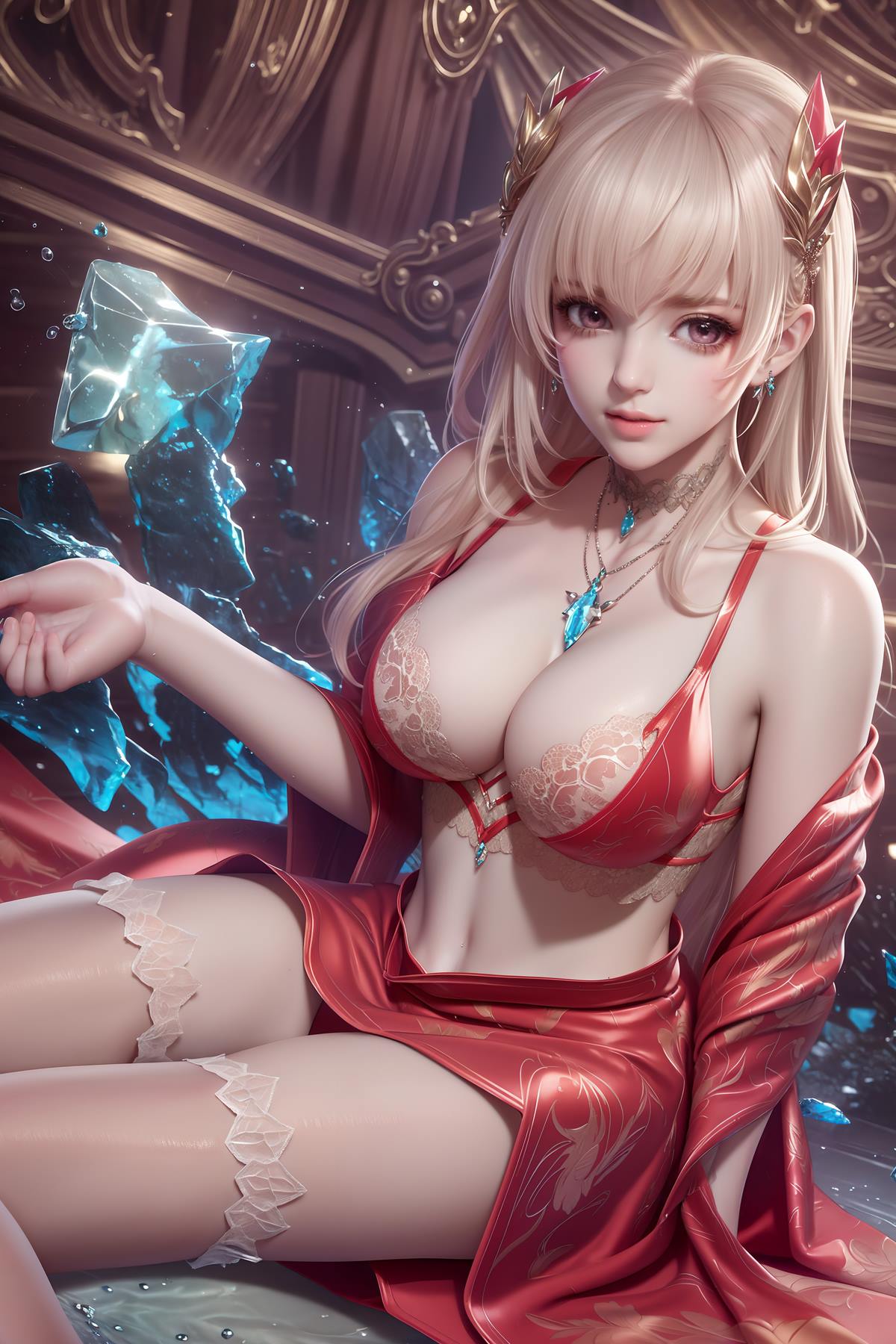 图片[5]-精选AI绘画 615 公孙离[21P]-草丛看图