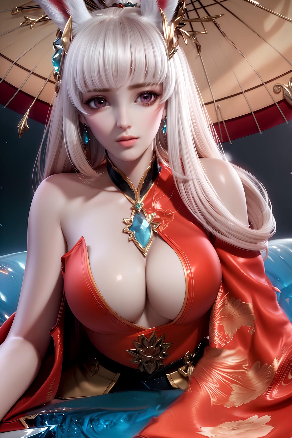 图片[7]-精选AI绘画 615 公孙离[21P]-草丛看图