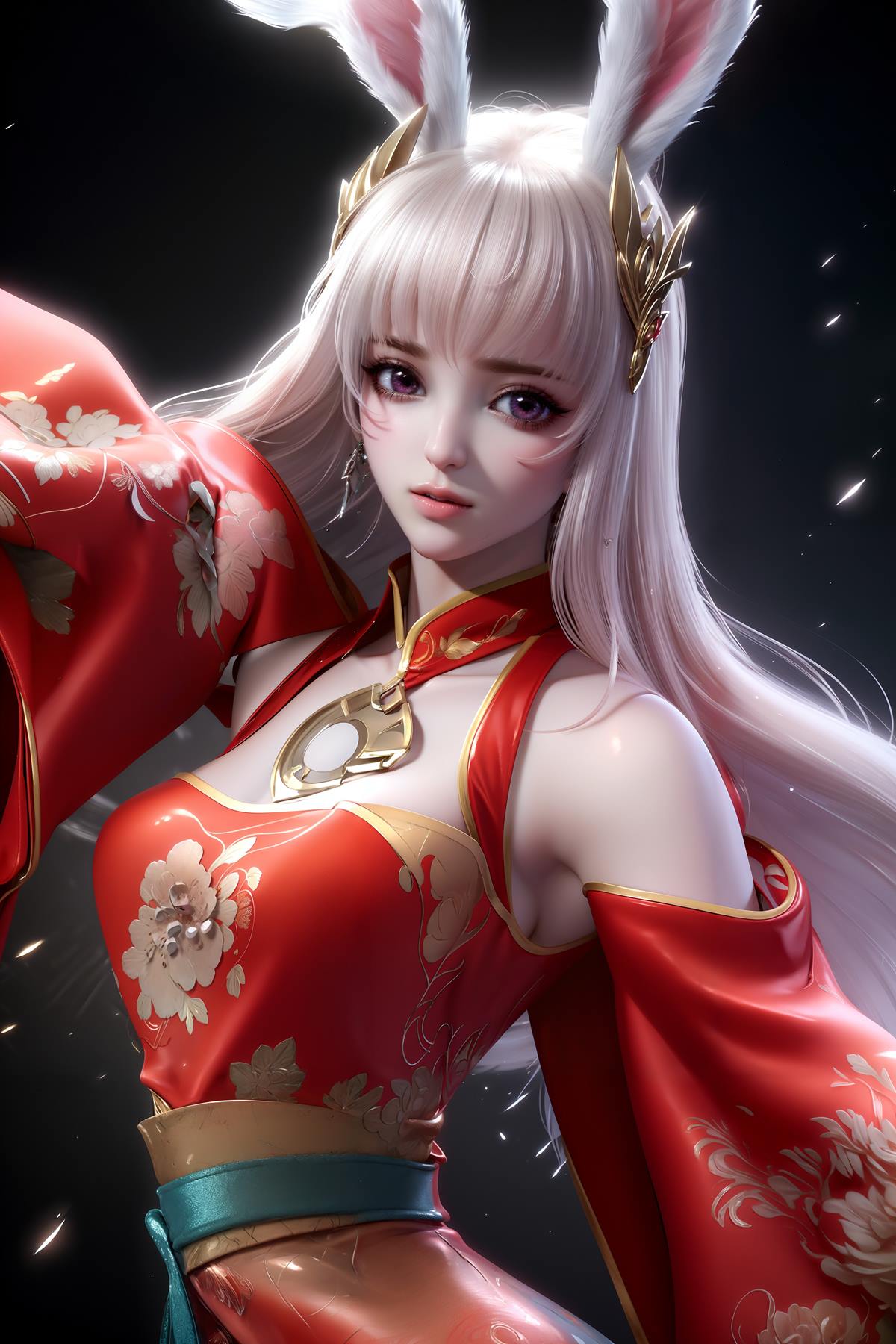 图片[8]-精选AI绘画 615 公孙离[21P]-草丛看图