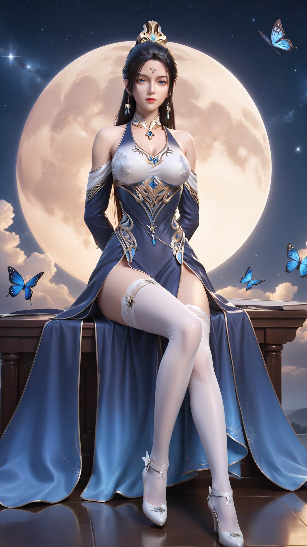 图片[2]-精选AI绘画 750 仙凝霜[102P]-草丛看图